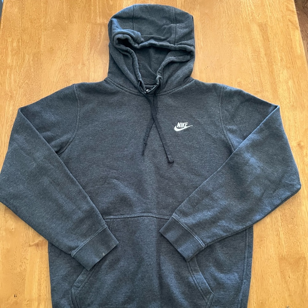 Nike Boys Grey Hoodie • Size Small